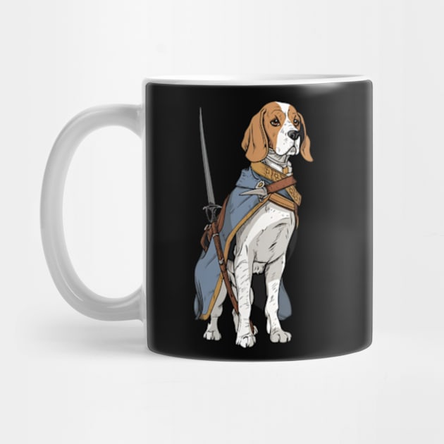 Beagle medieval scout by Eini